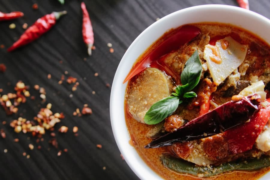 Tofu, Spinach and Cashew Curry